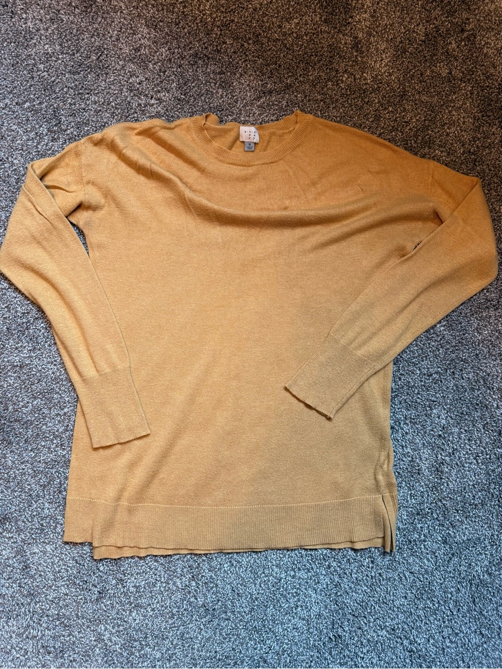 Crewneck Sweater - Mustard Yellow